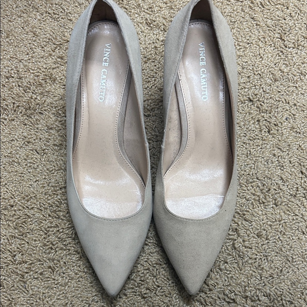Vince Camuto Women's Beige Heels